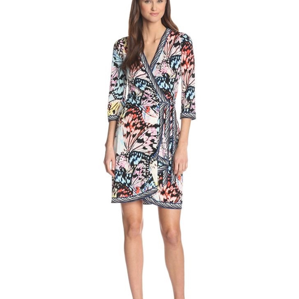BCBGMaxAzria Adele Multicolor Patterned Dress
